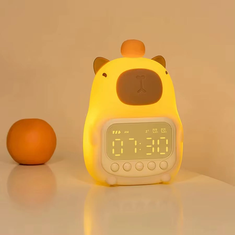 LED Alarm Clock Digital Rechargeable Multi-Functional