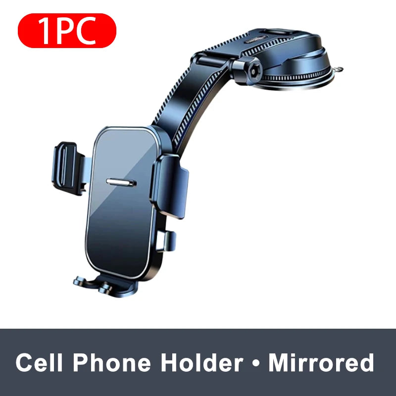 Universal Car Dashboard Phone Mount - Versatile Stand for GPS Navigation & Hands-Free Use