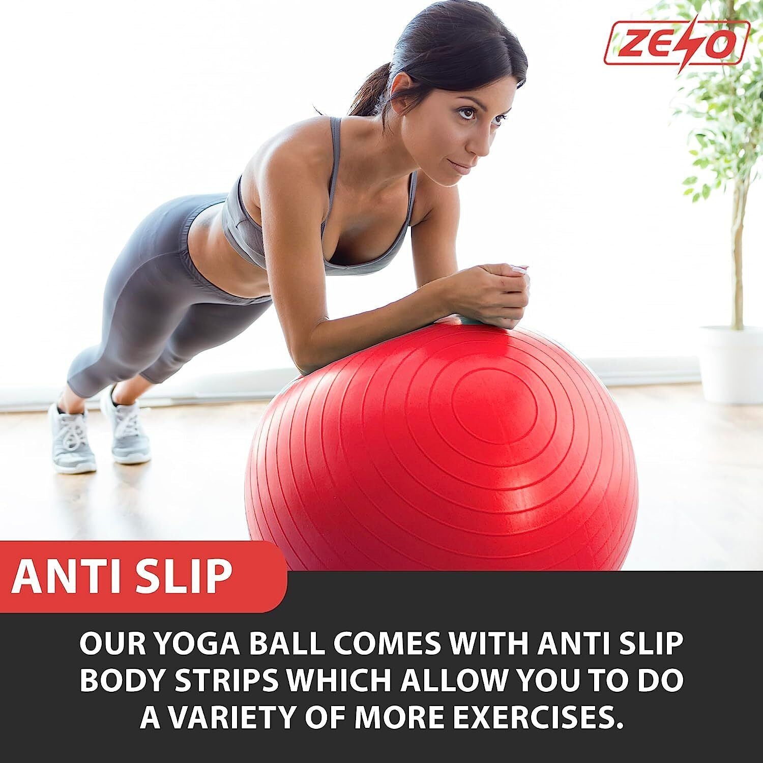 EXERCISE GYM BALL SWISS PILATES YOGA CORE TRAINING