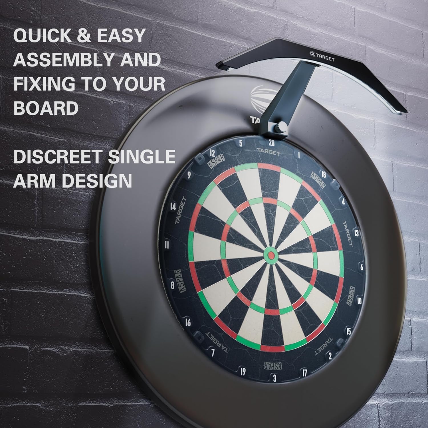 Light Up Your Game! 🎯✨ LED Dartboard Lighting System with 3M Cable - Universal Fit & Easy Setup for All Dart Boards! #DartLife #GameOn