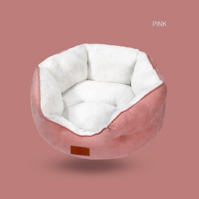 Dog Bed Cat Beds Soft Washable Fleece Puppy Cushion Warm Pet Basket Dog Bed