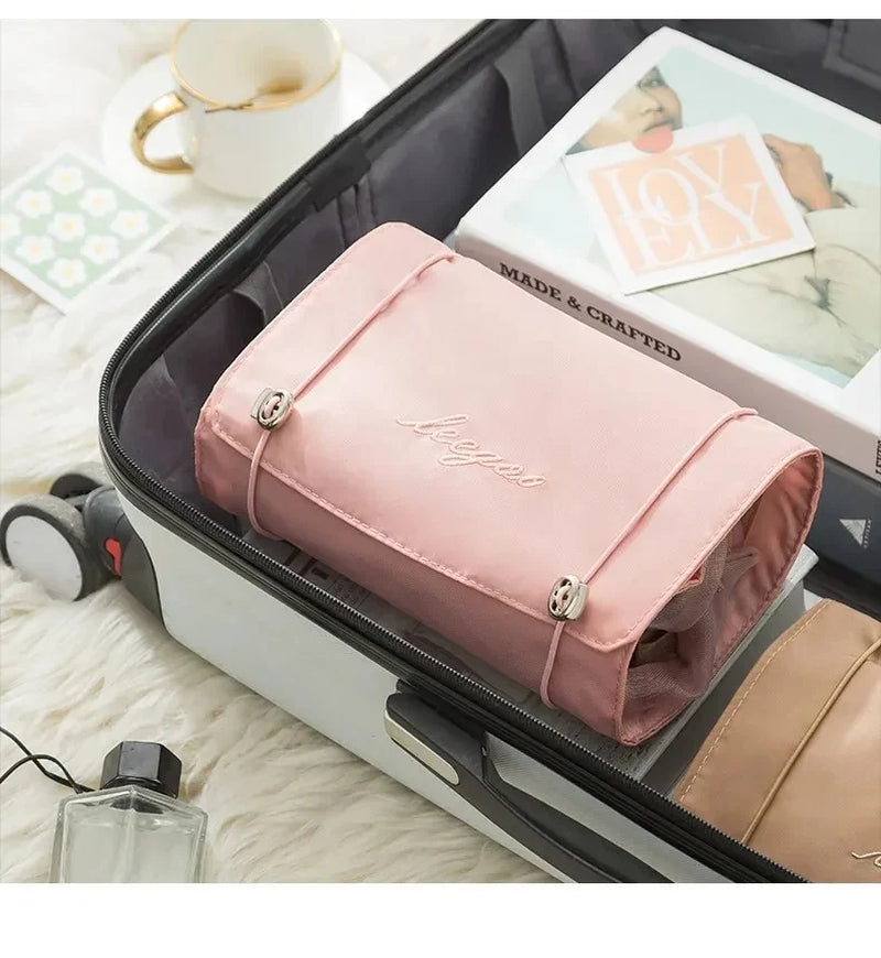 Versatile 4-in-1 Dustproof Storage Bag for Home and Travel - Perfect for Makeup, Toiletries, and More!