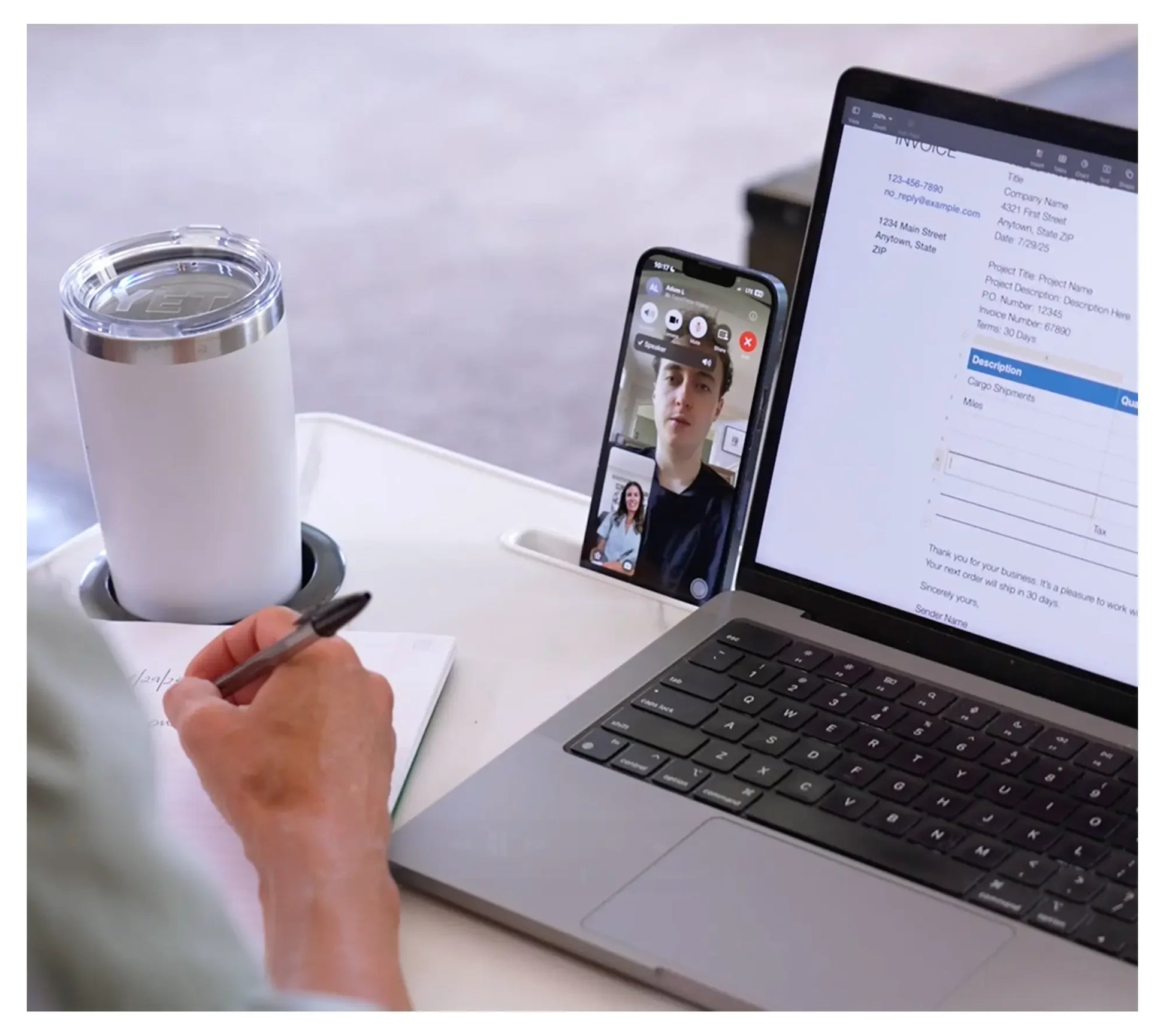 The Duo Portable & Foldable Laptop Workstation