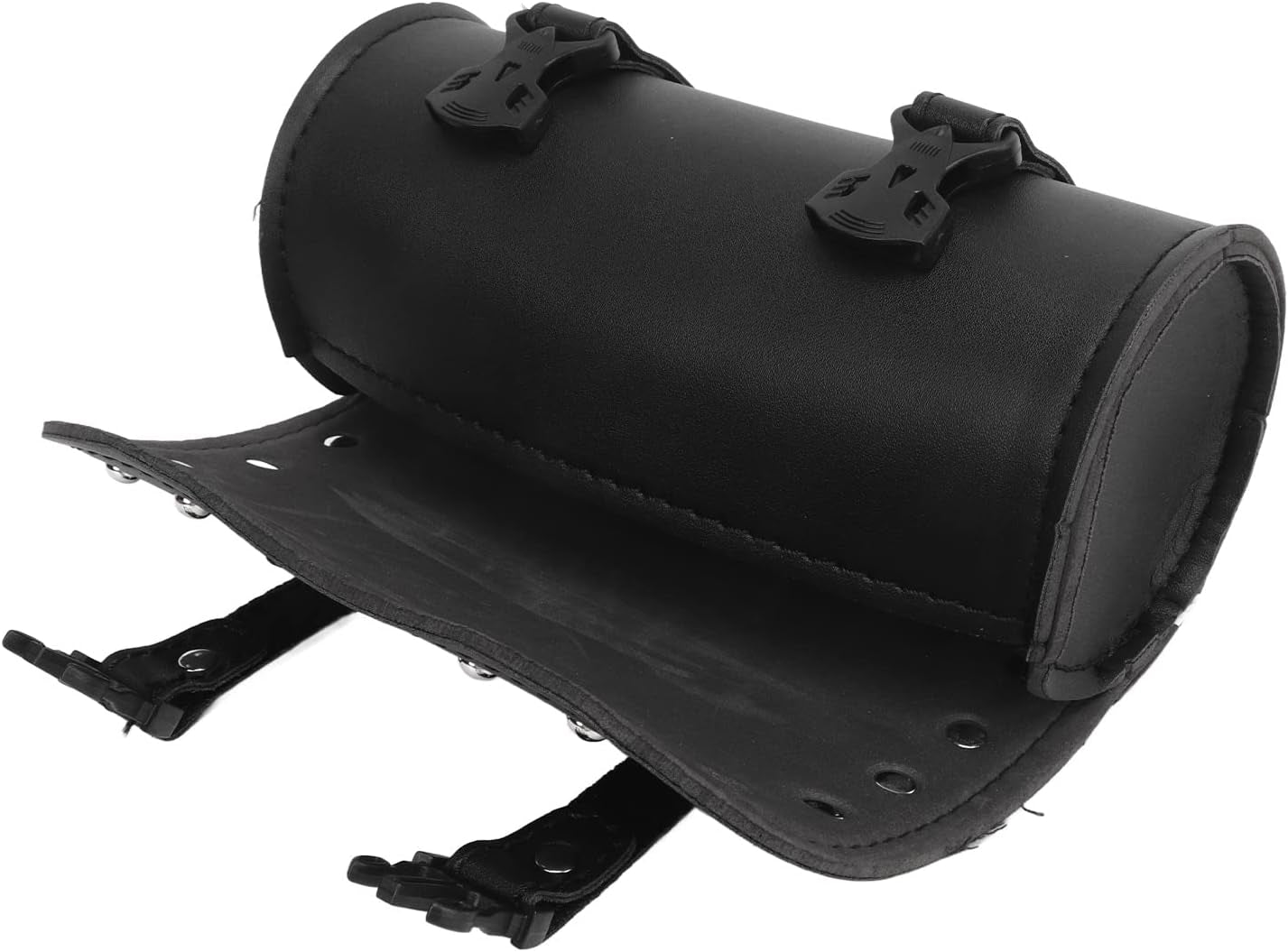 Waterproof and Wear-Resistant Motorcycle Tool Bag - Scratch-Resistant Roll Bag for Motorcycles and Electric Vehicles (Black)