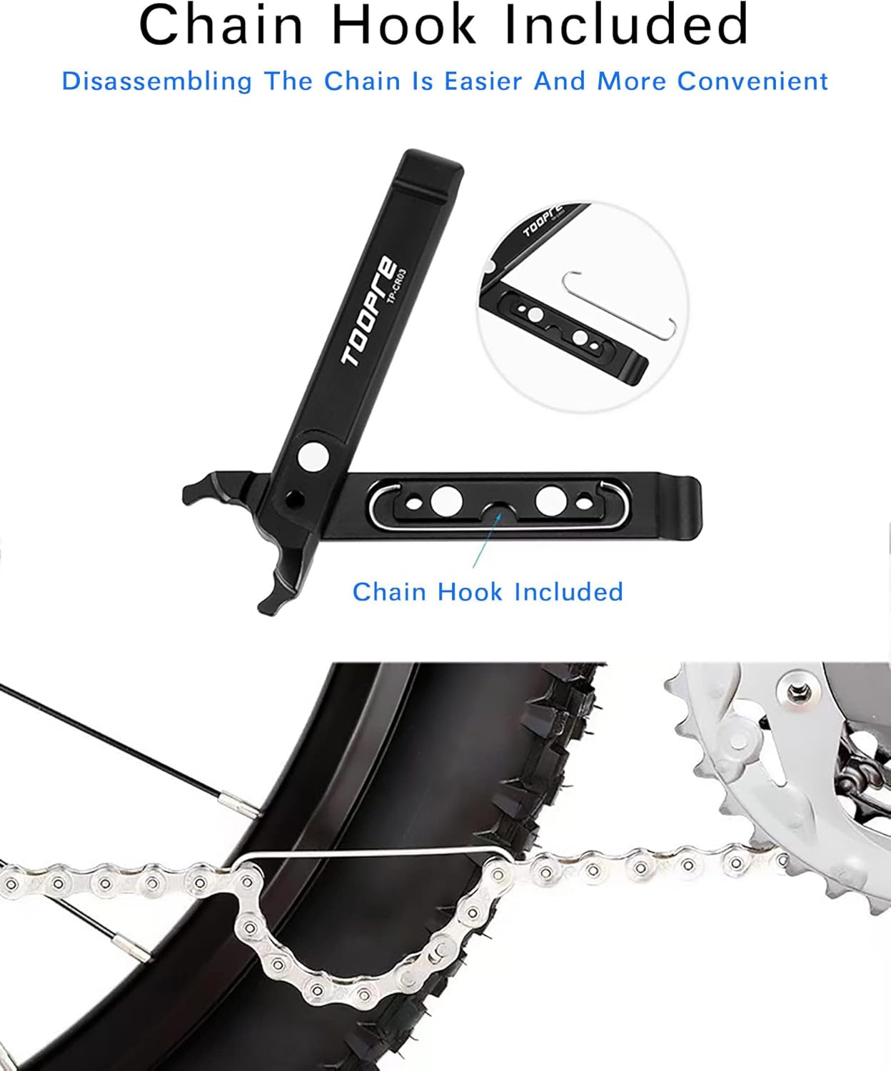 Master Chain Combo Pliers Tool for Bicycle Chain Removal and Repair - Compatible with All Speed Chains