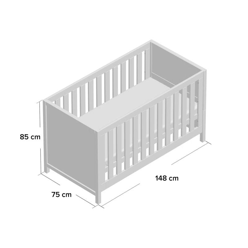 Modena 3-In-1 Cot Bed