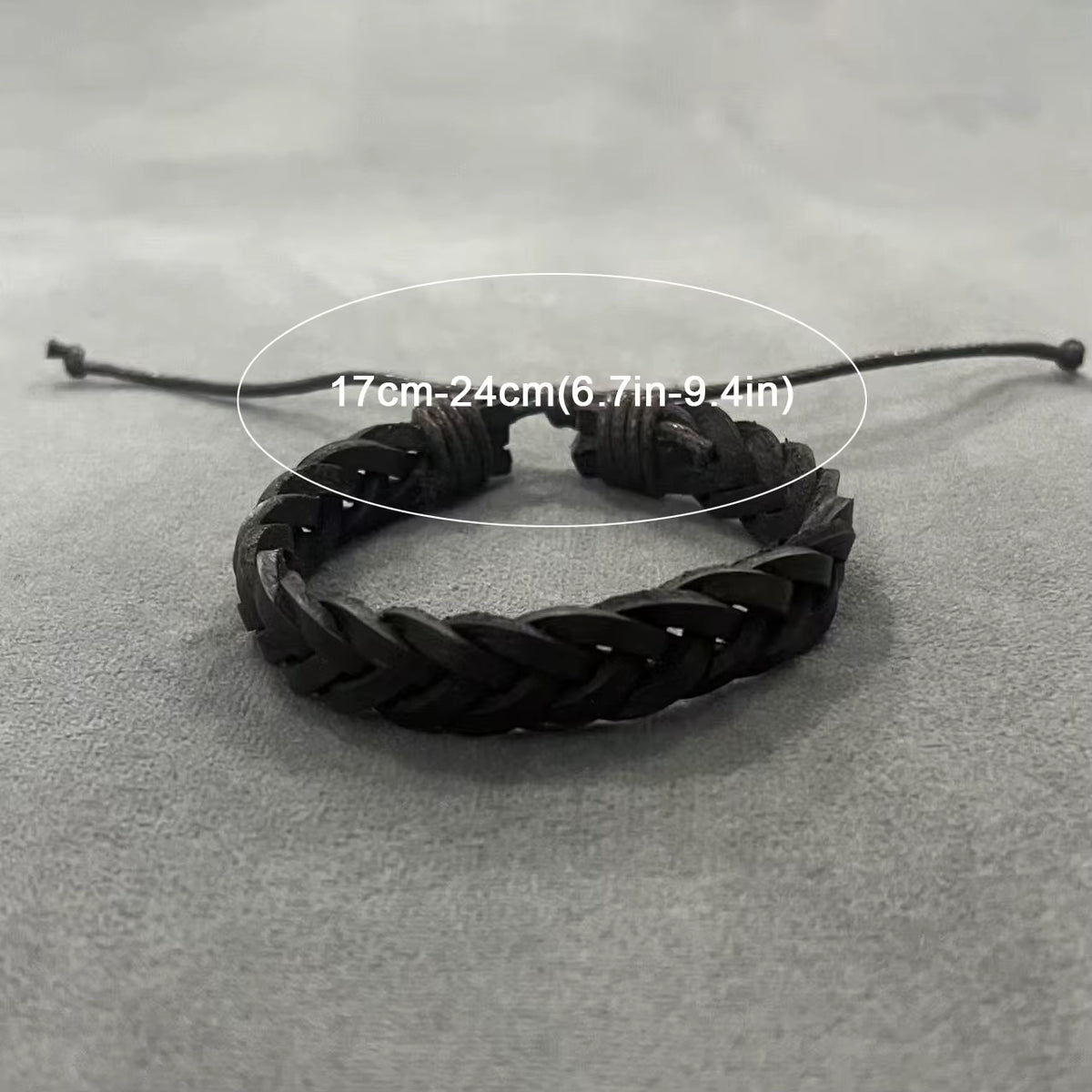 Braided Leather Bracelet Men, Rustic Leather Mens Bracelet, Gift for Him, Birthday Gift, Mens Leather Jewelry, 1Pc