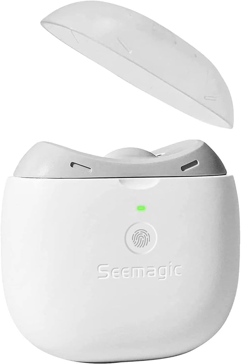 Ultimate Electric Nail Clippers with LED Light - 2-in-1 Trimming & Polishing, Whisper-Quiet at 40dB, Perfect for All Ages with Storage Box