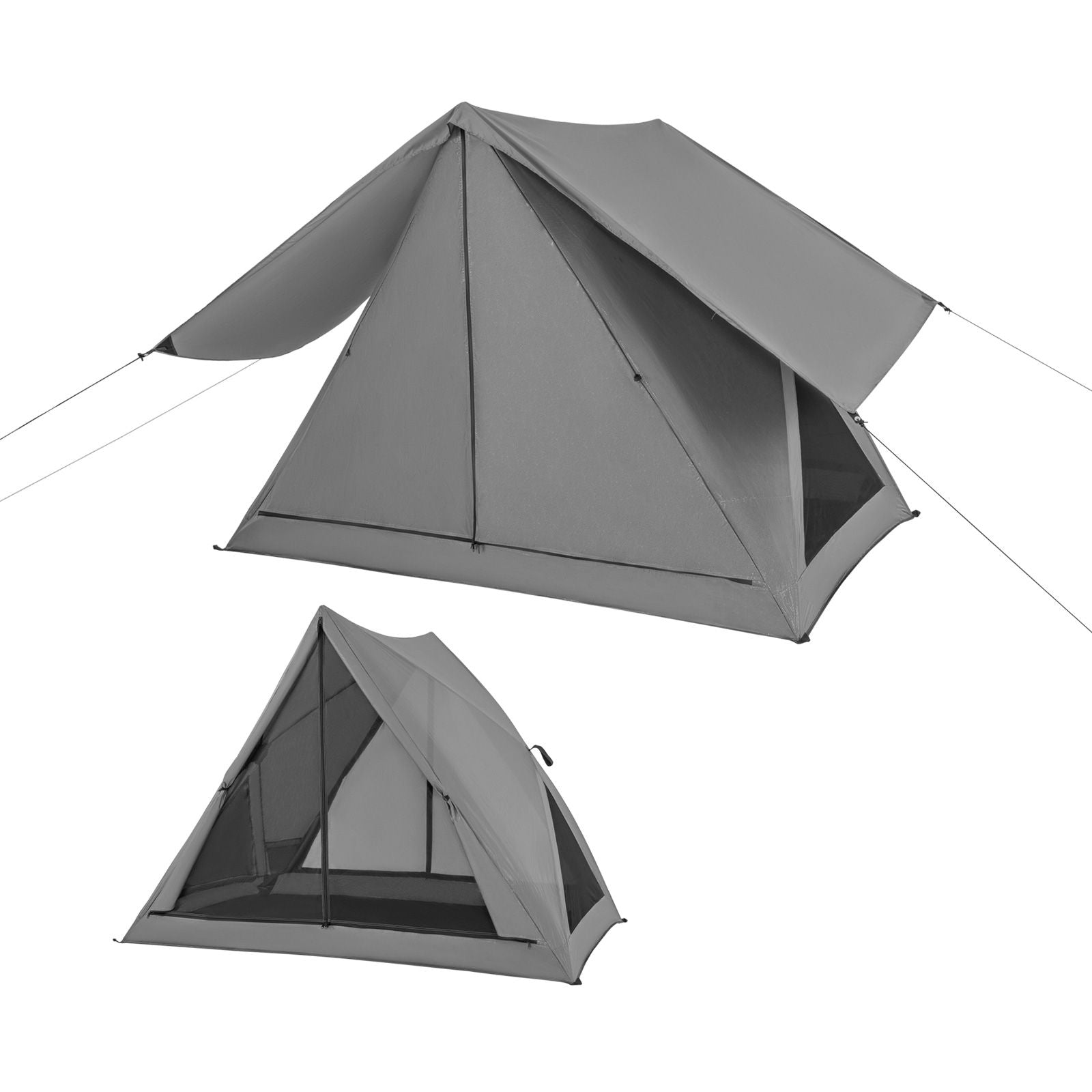 Pop-Up Camping Tent for 2-3 People with Carry Bag and Rainfly