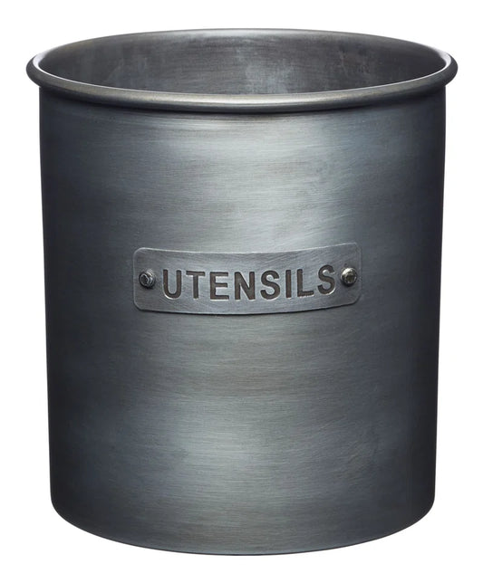 Industrial Kitchen Metal Utensil Holder