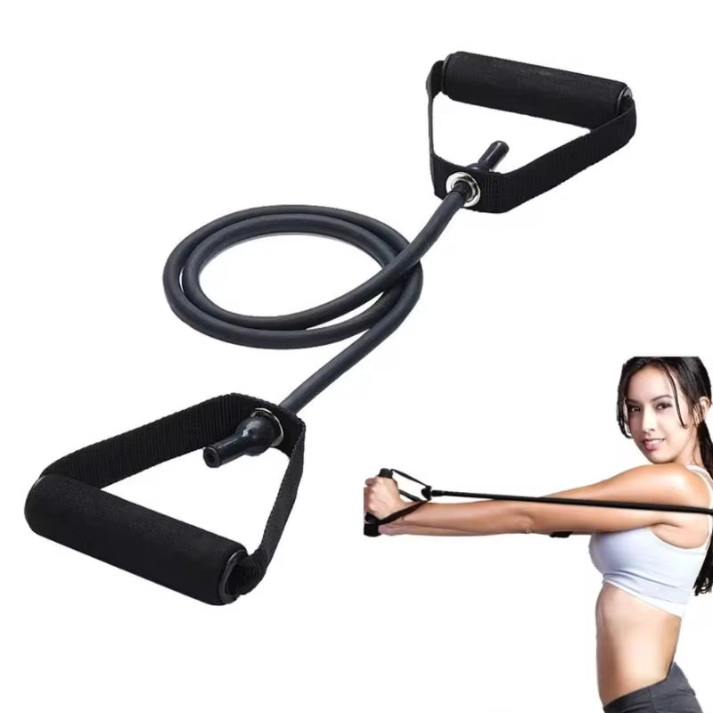 5 Levels Resistance Hot Yoga Pull Rope Bands with handles