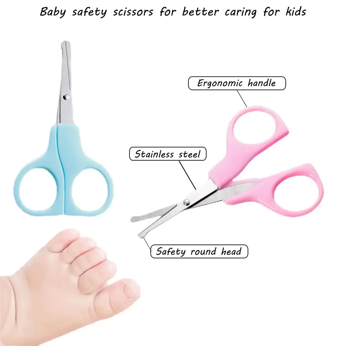 Complete Baby Health Care Kit - 10 Essential Tools for Nail, Hair, Grooming, and Oral Care