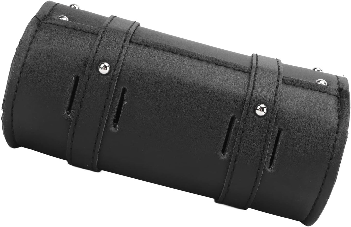 Waterproof and Wear-Resistant Motorcycle Tool Bag - Scratch-Resistant Roll Bag for Motorcycles and Electric Vehicles (Black)