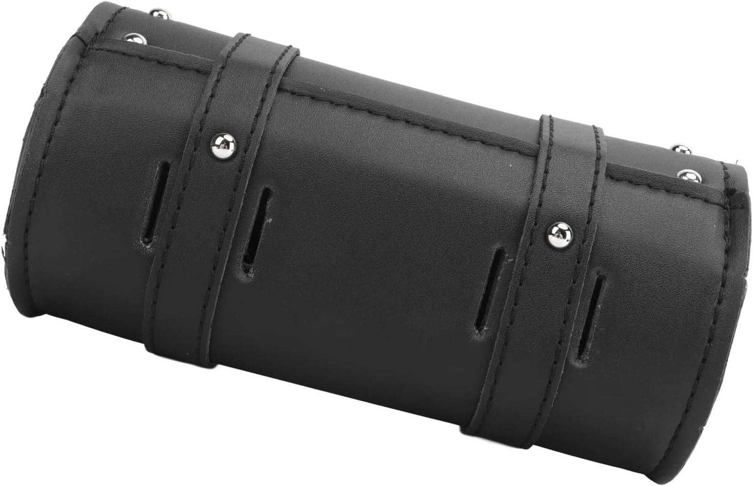Waterproof and Wear-Resistant Motorcycle Tool Bag - Scratch-Resistant Roll Bag for Motorcycles and Electric Vehicles (Black)