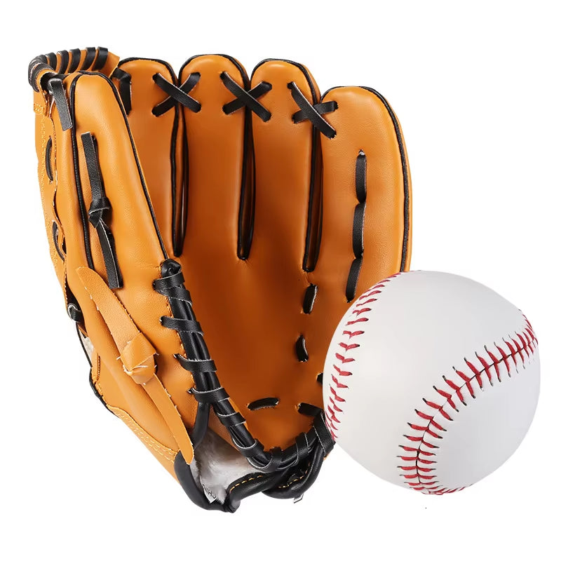 64Cm Baseball Bat Kit Kids Teenager Softball Ball Baseball Gloves Baseball Set with Bag Bat of the Bit Softball Bat 25"