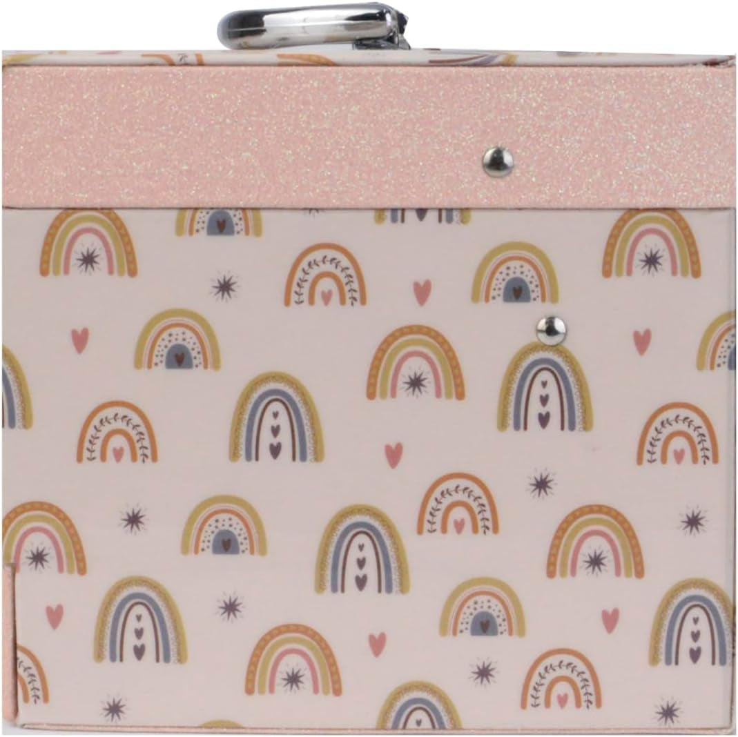 Ultimate Beauty Vanity Case: All-in-One Makeup Set for Kids with Hair Accessories and Creative Applicators