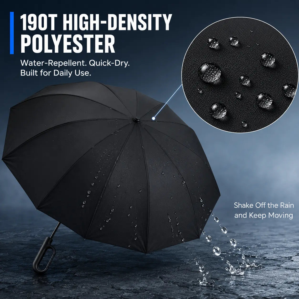 Compact Automatic Folding Umbrella - Windproof & Waterproof Travel Umbrella for Men & Women, Perfect for Outdoor Adventures and Daily Use