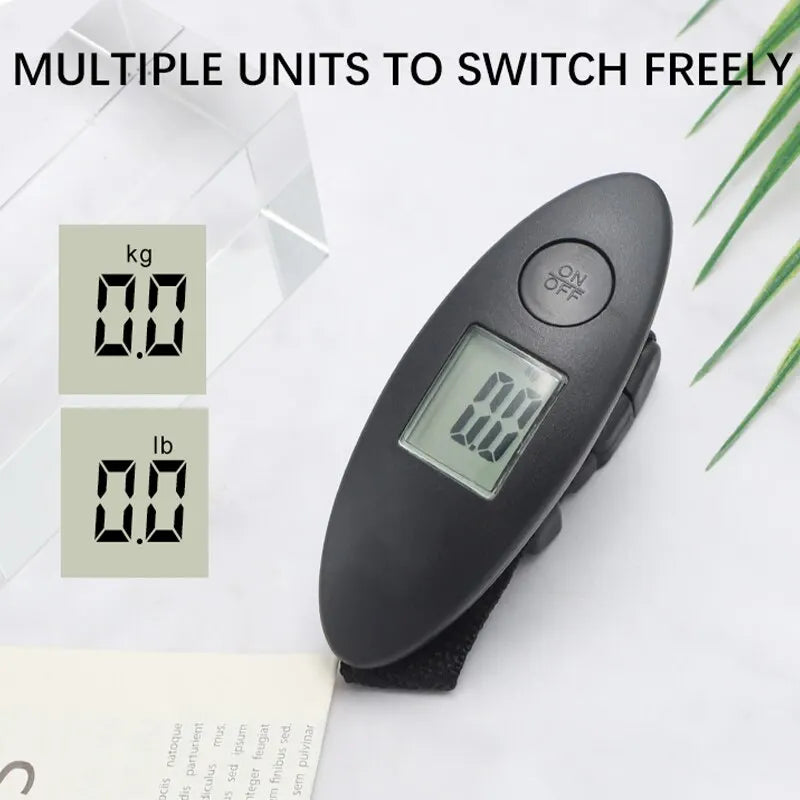 Portable Electronic Luggage Scale - Compact and Accurate Travel Weight Measurement
