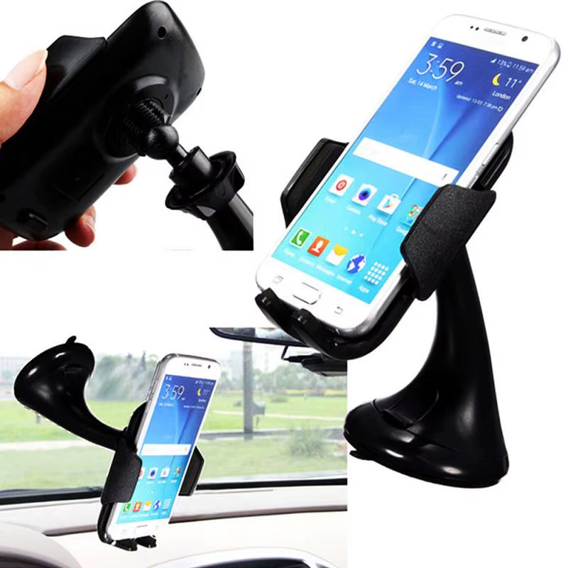 Car Sucker Mount Bracket GPS Auto Phone Holder Stand for Audi A4 A6 A5 A6L A8L A4 Avant Q7 R A3 3-Door I Ah Ah A8 A3