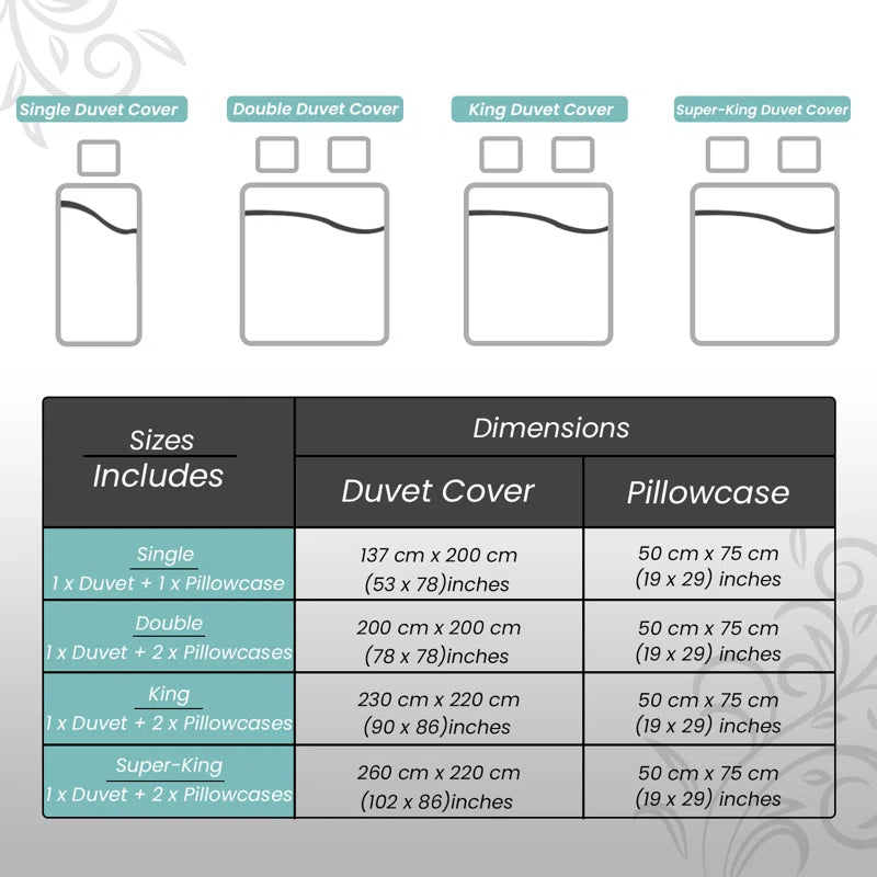 Cotton Blend Geometric Shapes Duvet Cover Set with Pillowcases