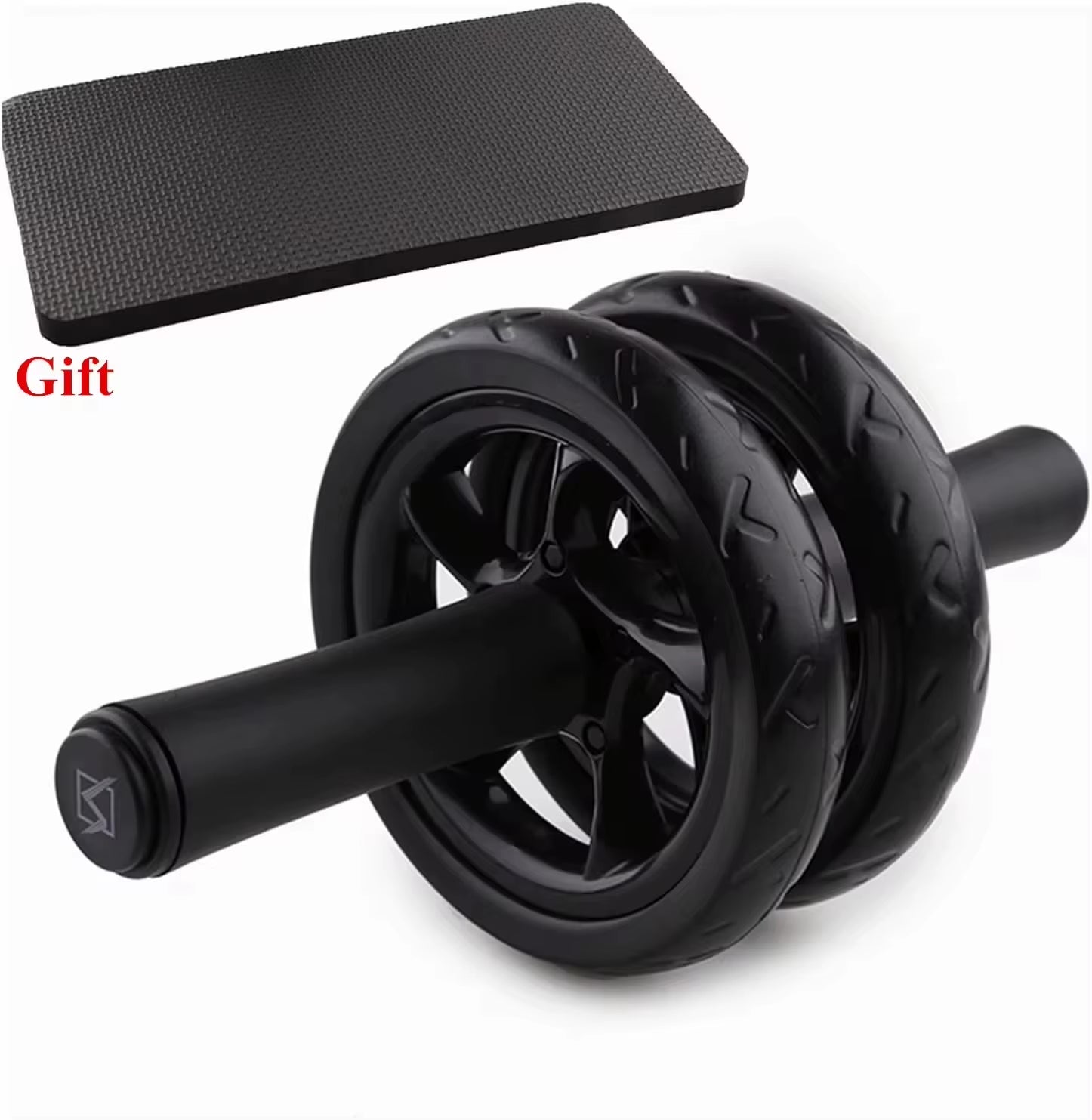 Ultimate AB Roller Wheel Set with Knee Pad & Resistance Bands for Effective Core Workouts