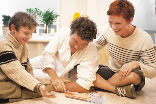 Mini Bowling Game - Wooden Desk Arcade for Fun & Stress Relief - Great Gift!