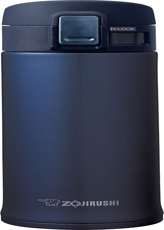 Blue Stainless Steel Vacuum Insulated Travel Mug, 480ml - Leak Proof Design