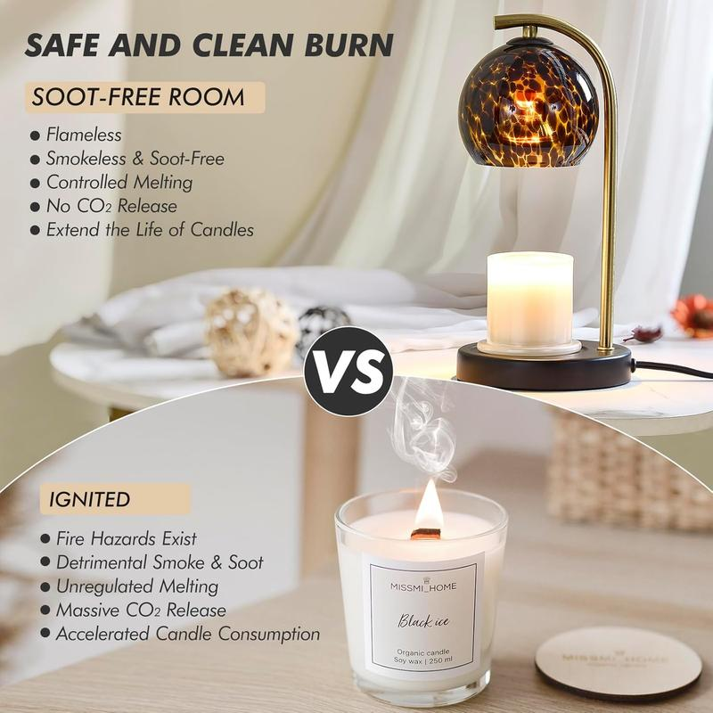 Dimmable Candle Warmer Lamp - Perfect Gift for Women, Home Decor & More