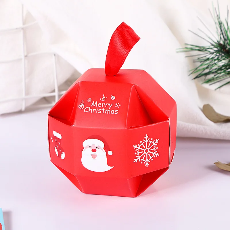 Festive Christmas Gift Box for Candy, Cakes & Treats - 10 Pack
