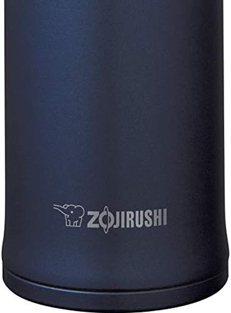 Blue Stainless Steel Vacuum Insulated Travel Mug, 480ml - Leak Proof Design