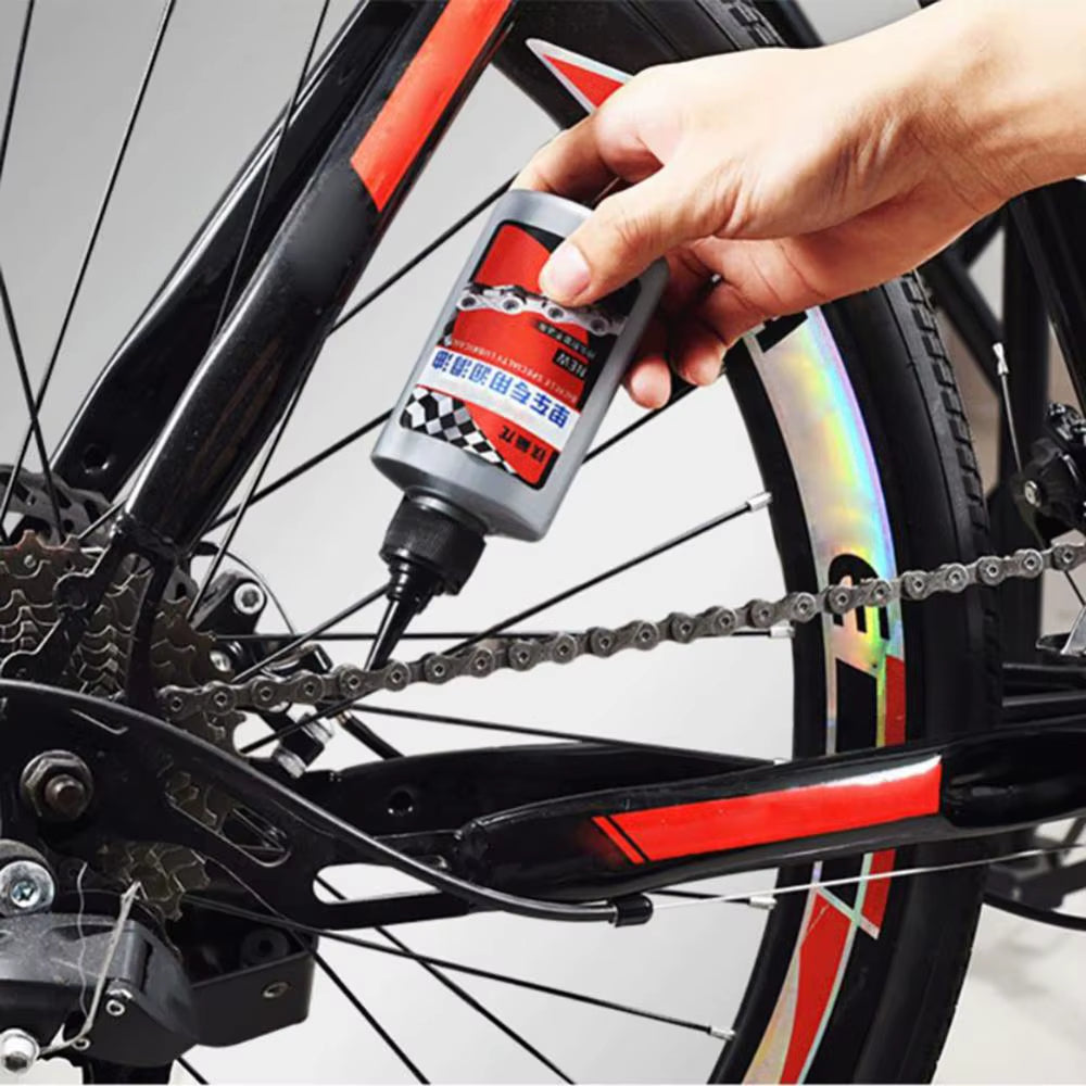 Premium 100Ml Bicycle Lubricant - Dry Lube Chain Oil for MTB & Road Bikes - Perfect for Forks & Flywheels