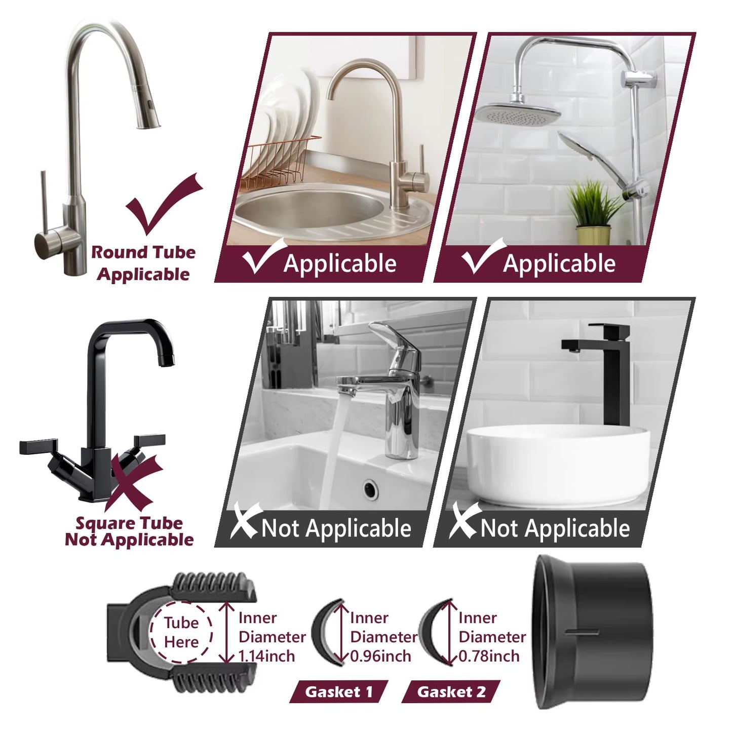 Rustproof Kitchen Sink Organizer - Adjustable Dish Drain Rack & Sponge Stand Caddy