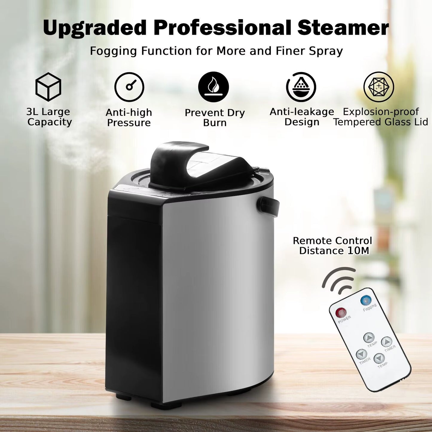 Portable Steam Sauna Spa Room Full Body Slimming Detox Therapy 