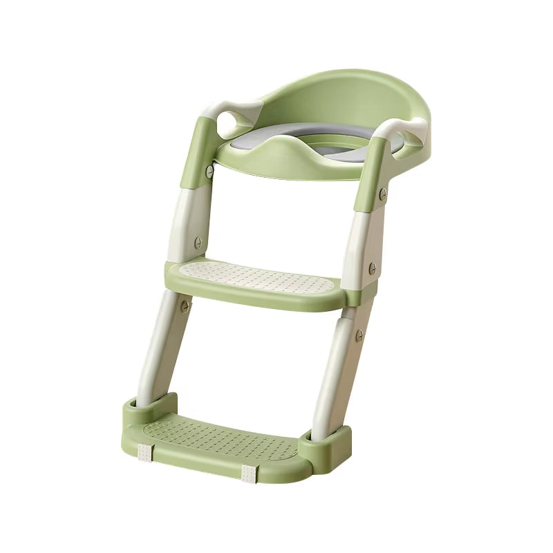 Portable Foldable Baby Potty Training Seat with Step Stool - Ideal for Easy Toilet Training