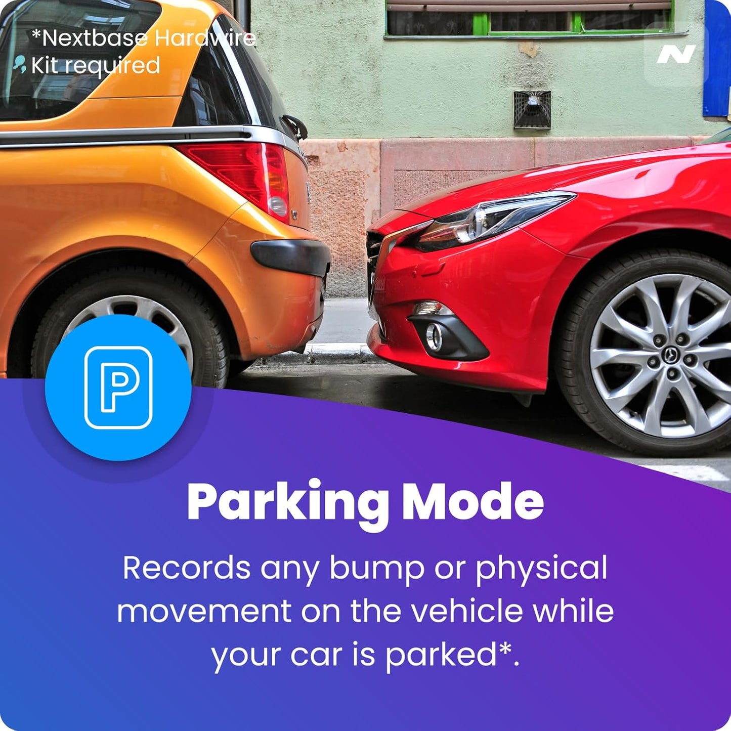 222XR Full HD Dash Camera - 1080P Front & Rear Recording, Night Vision, G-Sensor, Motion Detection, Loop Recording, 2.5" IPS Display, Magnetic Mount