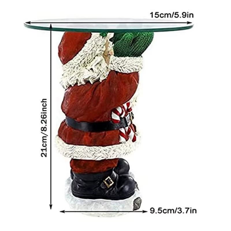 2X Christmas Santa Claus Snack Tray Rack - Fun Christmas Party Decorations