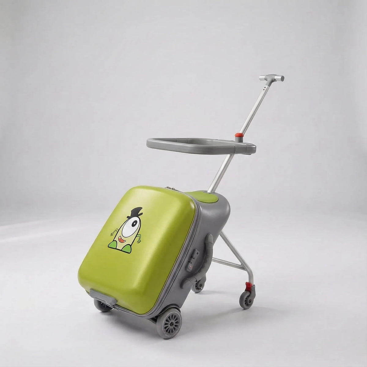 Rideable Child Luggage with Seat - Trollikot