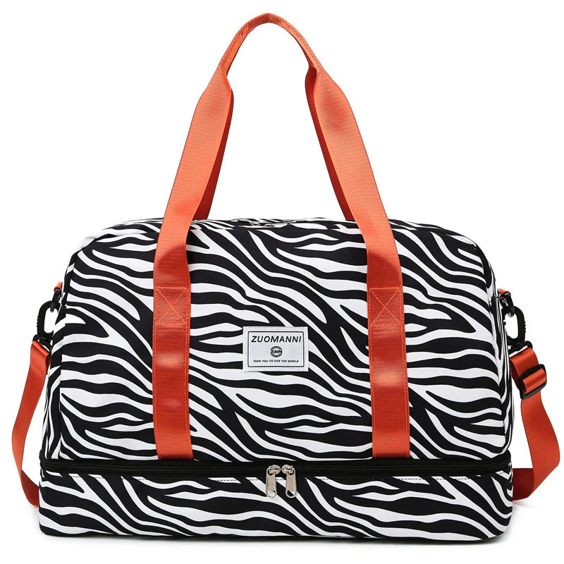 Yoga Bag, Short Trip Travel Bag, Handbag, Maternity Luggage Bag, Business Travel Storage Bag, Sports Training and Fitness Bag