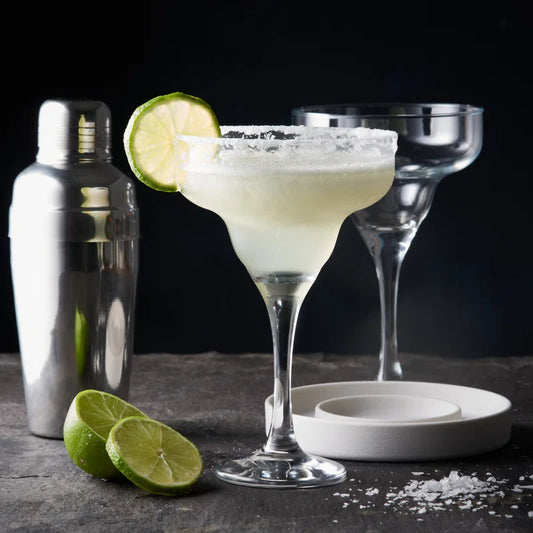 Entertain 295Ml Stainless Steel Margarita Glass Set