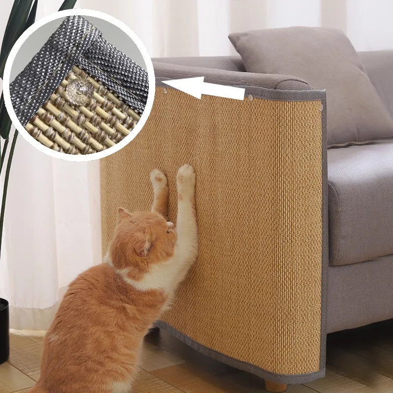 Protect Your Sofa with Our Premium Couch Cat Scratcher - The Ultimate Cat Scratch Board Pad for Happy Cats