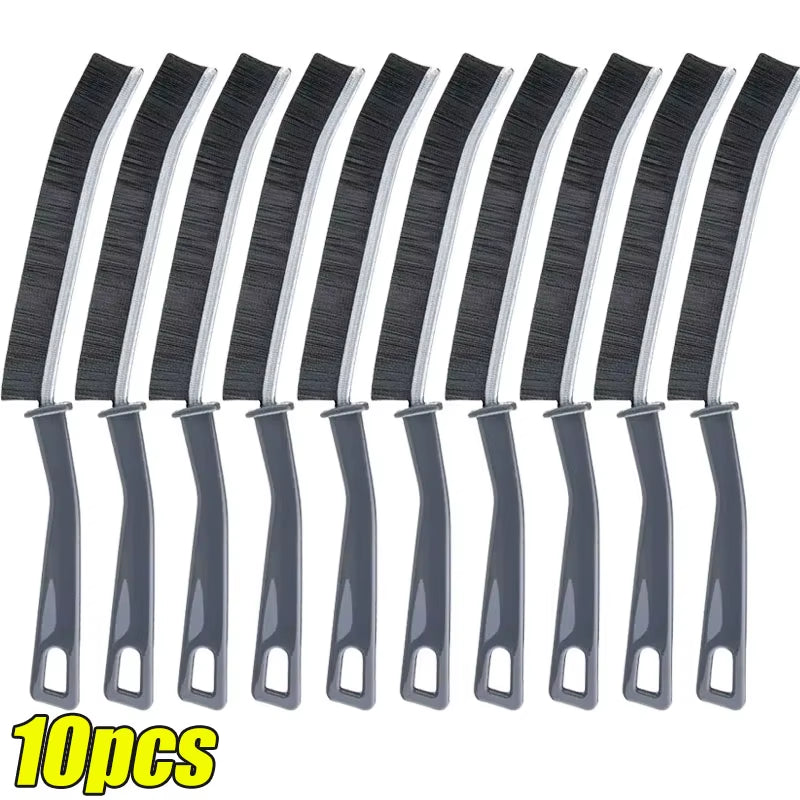 Bathroom Kitchen Gap Cleaning Brush Durable Grout Hard Bristle Long Handle Cleaner Brush for Tile Gaps Window Frames Door Track