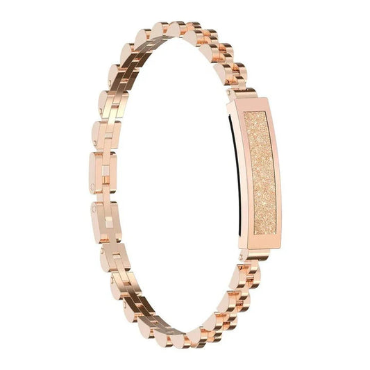 Elegant Fitness Tracker Bracelet with Adjustable Fit