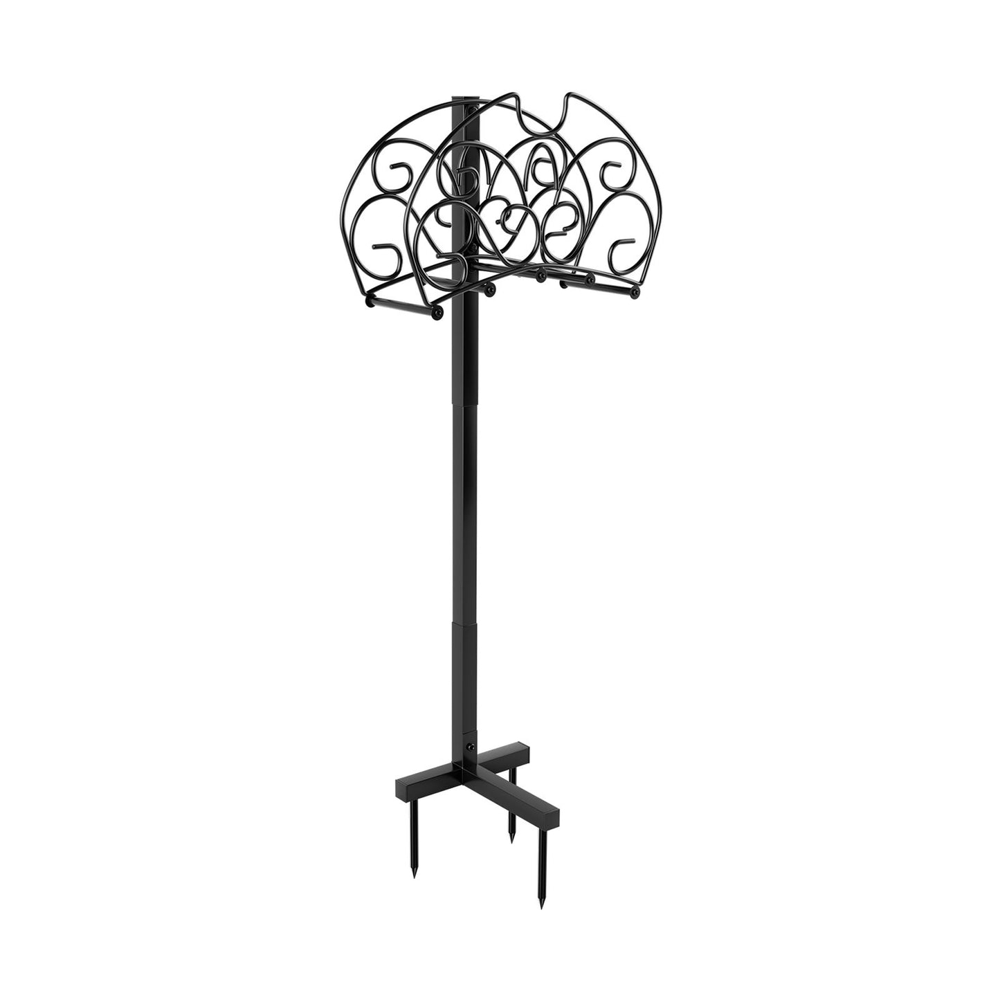 Outdoor Garden Hose Holder for Lawn and Landscape Use
