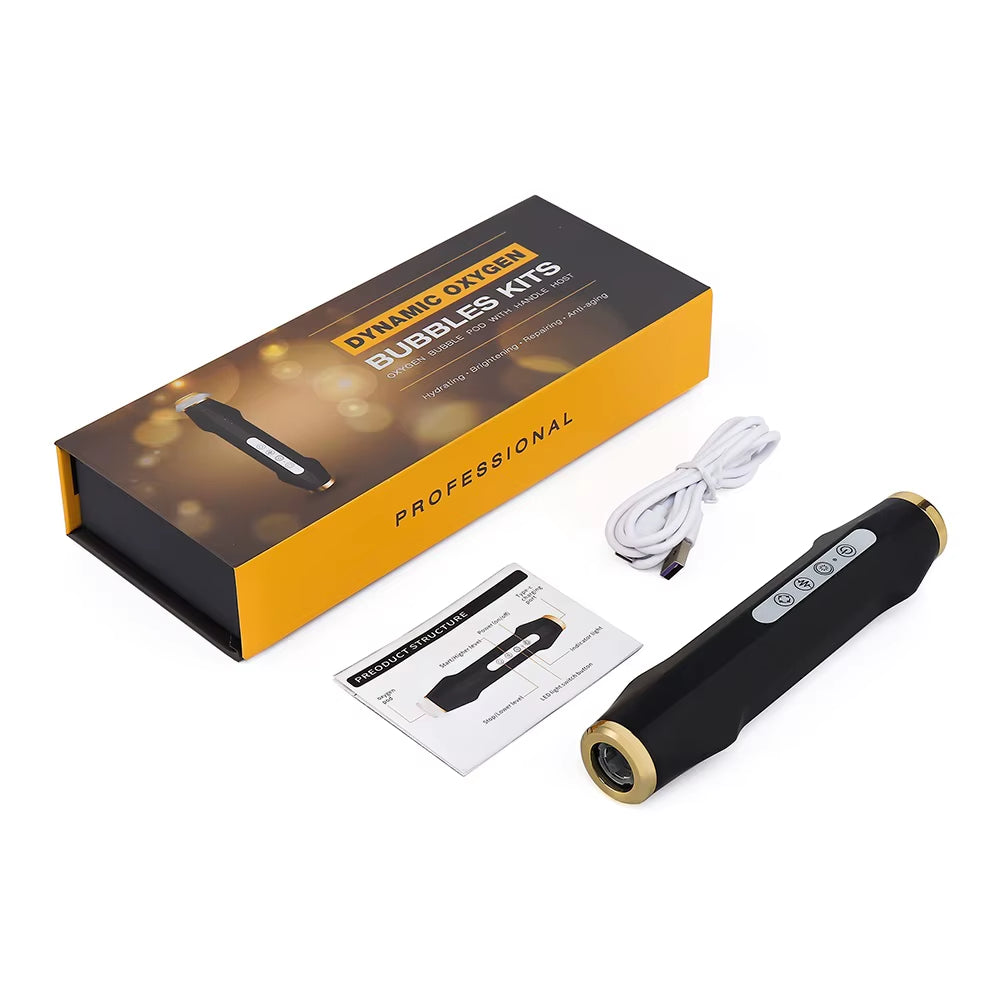 Oxygen Bubble Facial Pen - At-Home Spa Skin Care Tool for Radiant Skin