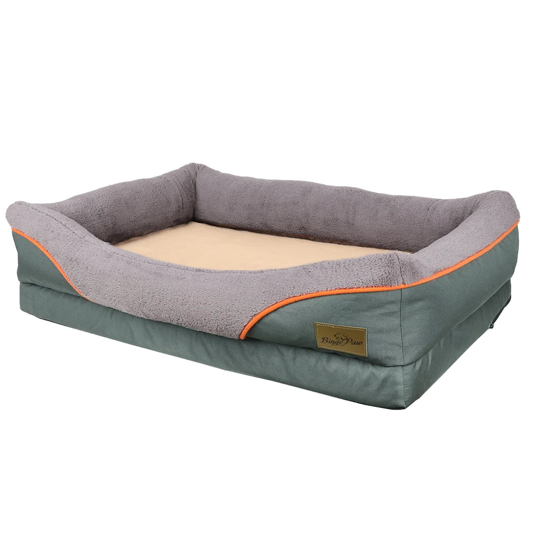 Premium XL Heavy Duty Orthopedic Dog Bed - Soft Foam, Waterproof & Comfortable