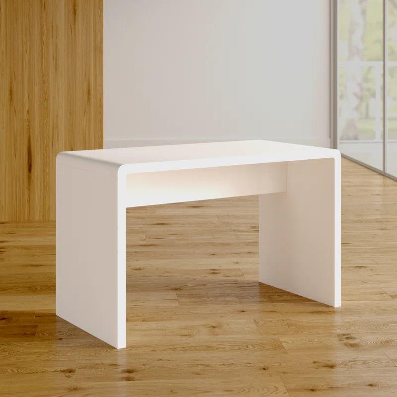 Mackenzie High Gloss Computer Desk - Modern Design Home Office