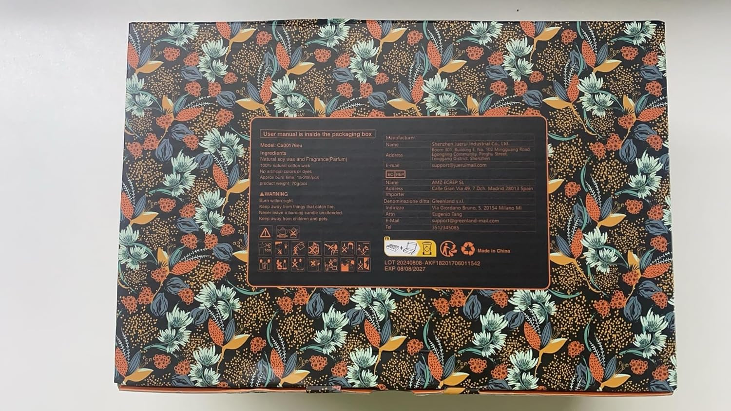 Indulge Her Senses: 12-Pack Long-Burning Soy Wax Candle Gift Set with Essential Oils for Birthdays and Special Occasions