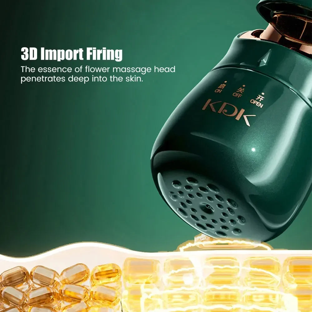 Rejuvenate Your Skin: 3-in-1 EMS Facial Lifting Device for Neck, Face & Eyes - Anti-Aging Massager for Youthful Glow