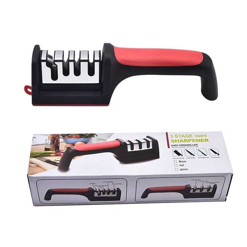 Knife Sharpener, Professional Kitchen Sharpening Stone Whetstone, Portable Sharpener Tool
