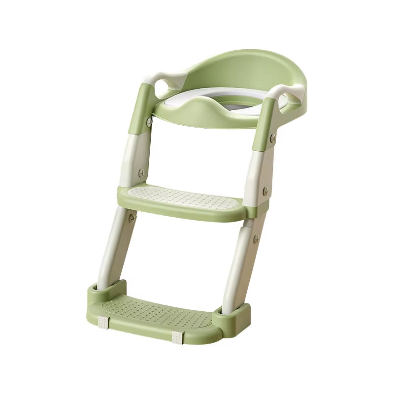 Portable Foldable Baby Potty Training Seat with Step Stool - Ideal for Easy Toilet Training